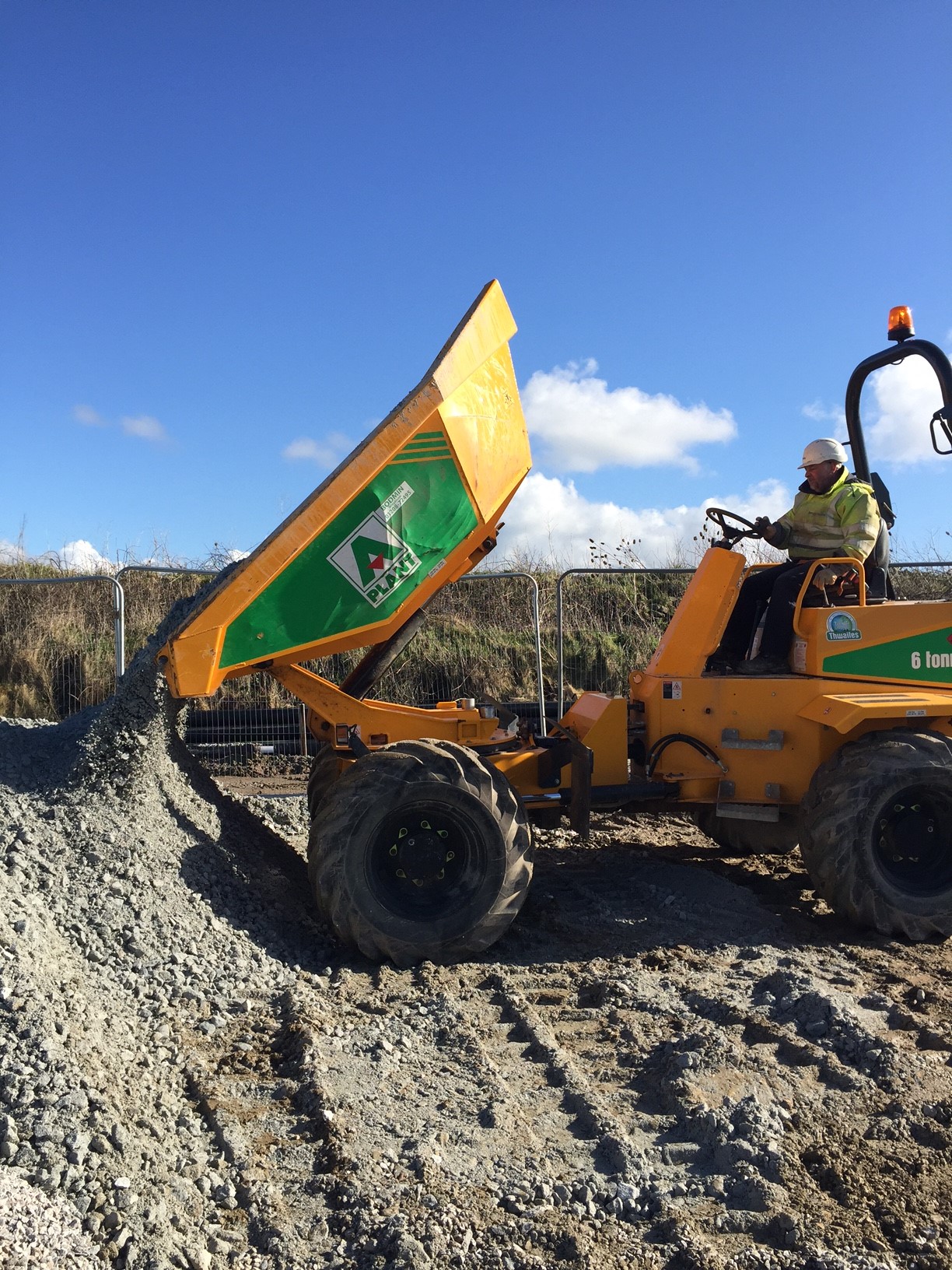 Forward Tipping Dumper